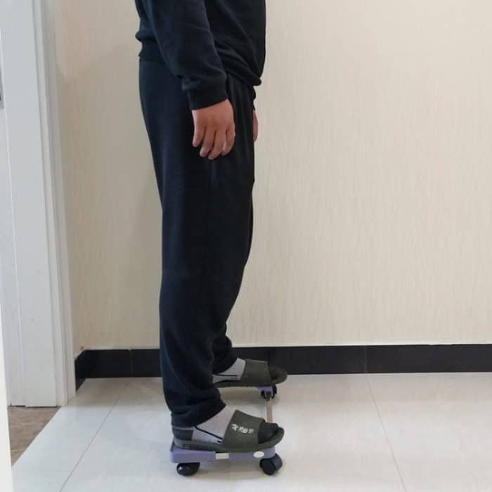 Computer Mainframe Host Einstellbare mobile Basishalterung mit Rad, 43-55 cm Länge einstellbar, 22-34 cm Breite einstellbar – Bild 5