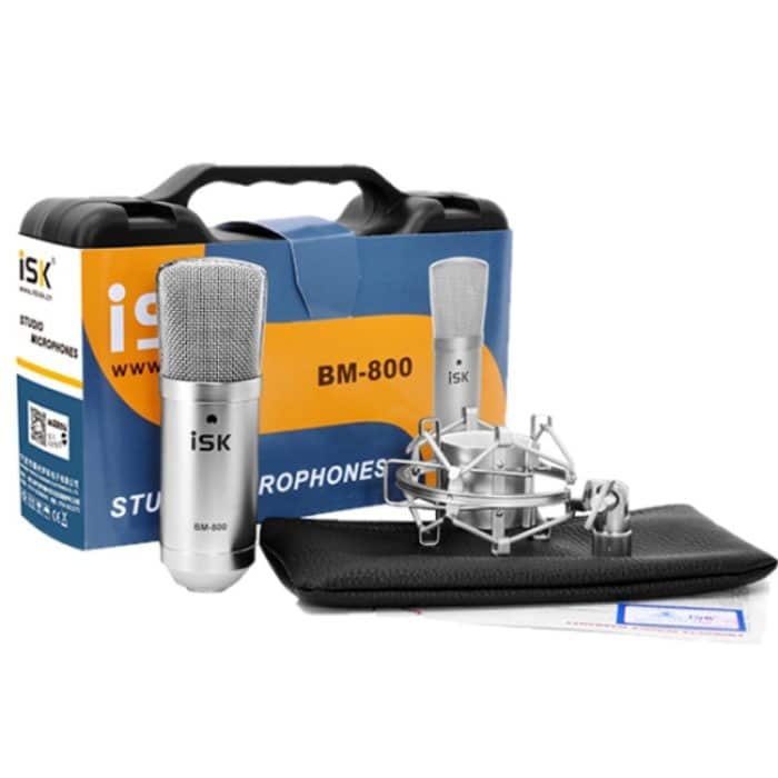 ISK BM-800 Tonaufnahmemikrofon Kondensatormikrofon für Studio und Rundfunk – Bild 3