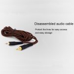 ISK MDH8500 Vollständig geschlossener dynamischer Stereo-Monitor Kabelgebundenes Headset Noise Cancelling Studio-Kopfhörer – Bild 7