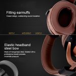 ISK MDH8500 Vollständig geschlossener dynamischer Stereo-Monitor Kabelgebundenes Headset Noise Cancelling Studio-Kopfhörer – Bild 9