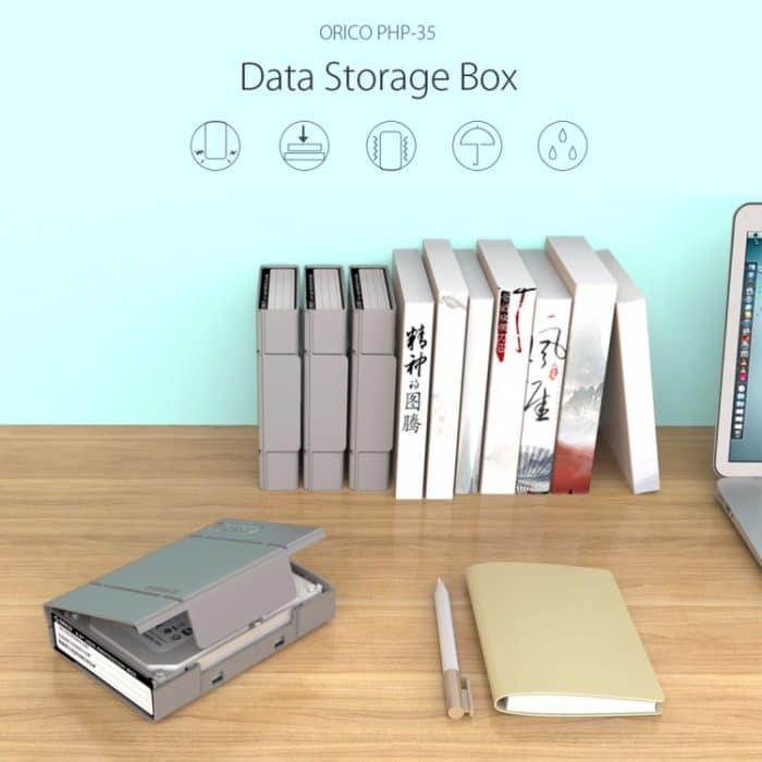 ORICO PHP-35 3,5 Zoll SATA HDD Gehäuse Festplatte Disk Protect Cover Box – Bild 8
