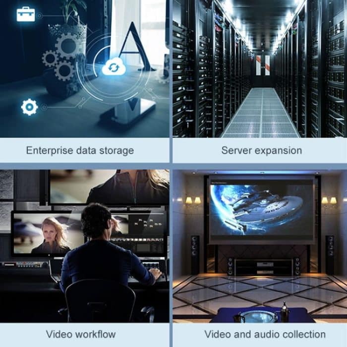 ORICO 9558U3 5-Bay USB 3.0 Typ-B Aluminium 3,5 Zoll SSD / SATA HDD-Gehäuse Speicher-Festplattenbox für Laptop-Computer-Desktop-PC, SSD / SATA (Black), SSD / SATA (Silver) – Bild 15