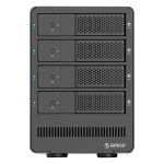 ORICO 9558RU3 5-Bay USB 3.0 Typ-B Aluminium 3,5 Zoll SATA HDD-Gehäuse Speicher-Festplattenbox, unterstützt RAID 0/5-Modus, SATA (RAID 0 / 5 Mode) Black, SATA (RAID 0 / 5 Mode) Silver – Bild 4