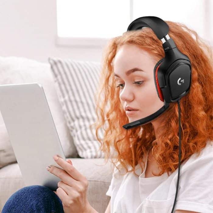 Logitech G331 Dolby 7.1 Surround Sound Stereo Faltgeräuschreduzierung Wettbewerb Gaming Headset – Bild 10