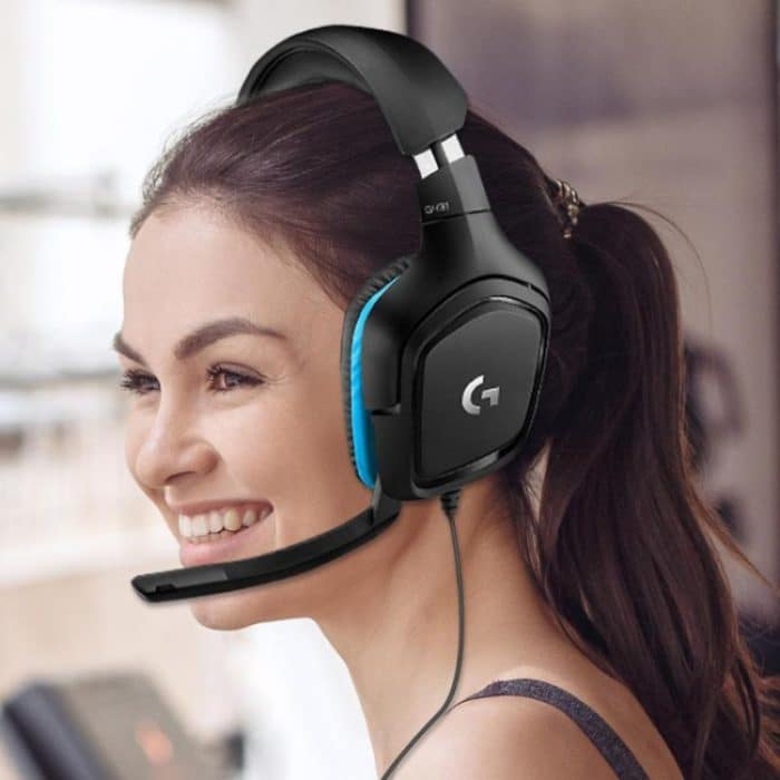 Logitech G431 Dolby 7.1 Surround Sound Stereo Faltgeräuschreduzierung Wettbewerb Gaming Headset – Bild 11