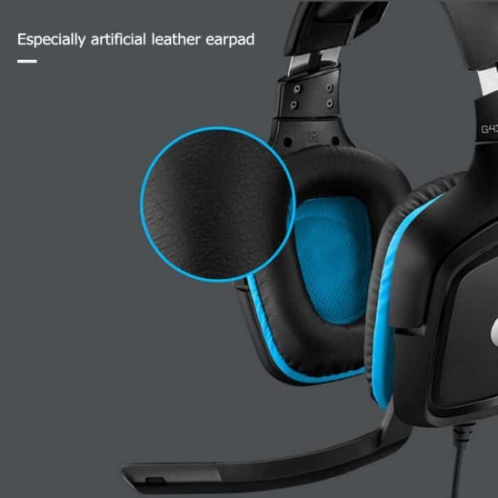 Logitech G431 Dolby 7.1 Surround Sound Stereo Faltgeräuschreduzierung Wettbewerb Gaming Headset – Bild 5