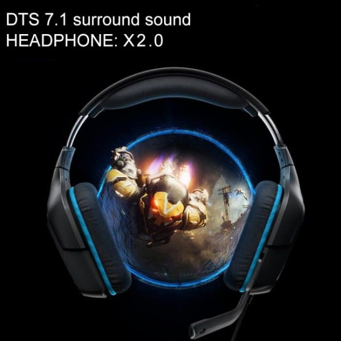 Logitech G431 Dolby 7.1 Surround Sound Stereo Faltgeräuschreduzierung Wettbewerb Gaming Headset – Bild 8