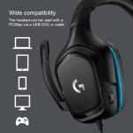 Logitech G431 Dolby 7.1 Surround Sound Stereo Faltgeräuschreduzierung Wettbewerb Gaming Headset – Bild 9