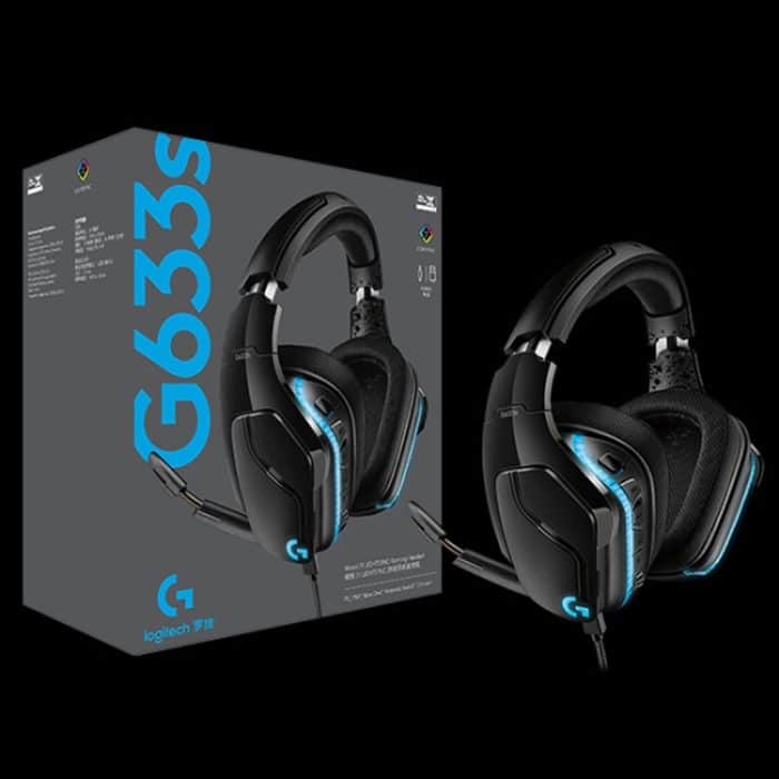 Logitech G633S Dolby 7.1 Surround Sound Stereo Farbige Beleuchtung Geräuschreduzierung Wettbewerb Gaming Wired Headset – Bild 12