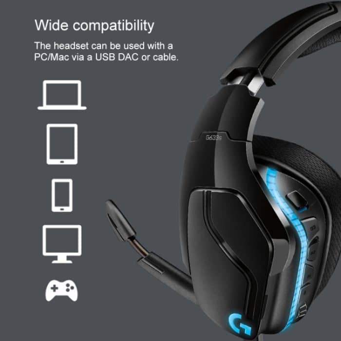 Logitech G633S Dolby 7.1 Surround Sound Stereo Farbige Beleuchtung Geräuschreduzierung Wettbewerb Gaming Wired Headset – Bild 10