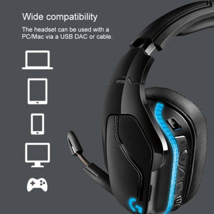 Logitech G933S Wireless Wired Dual-Mode-KopfhörerDolby 7.1 Stereo-Rauschunterdrückung Competition Gaming Headset – Bild 11