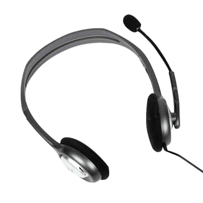 Logitech H110 Dual 3,5-mm-Audio-Stecker Stereo-Headset – Bild 3