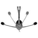 Logitech H110 Dual 3,5-mm-Audio-Stecker Stereo-Headset – Bild 4