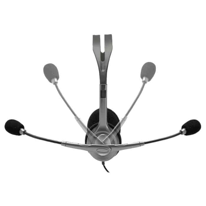 Logitech H110 Dual 3,5-mm-Audio-Stecker Stereo-Headset – Bild 4