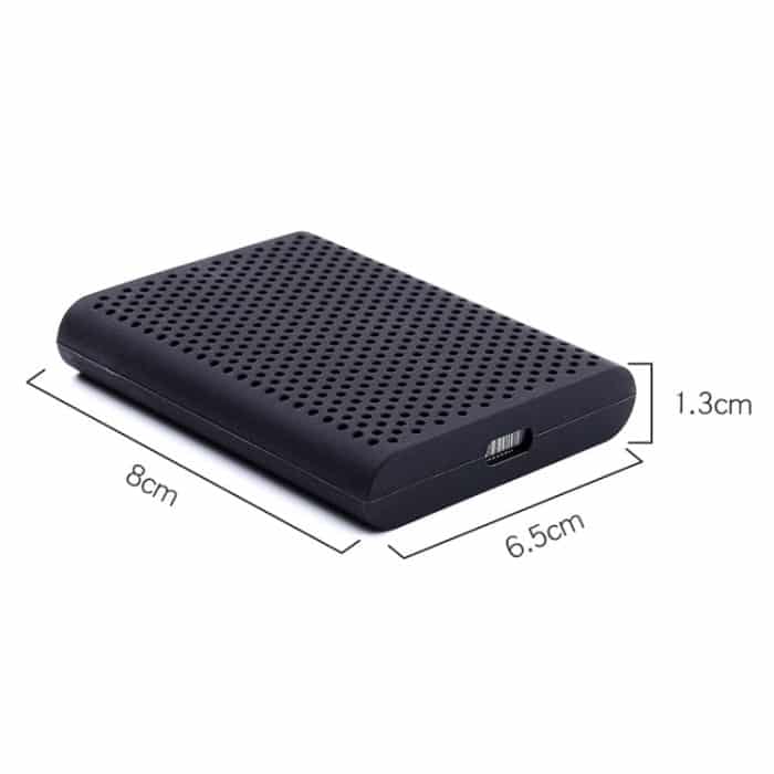 PT500 Kratzfeste All-Inclusive-Schutzhülle aus Silikon für tragbare Festplatten für Samsung Portable SSD T5, mit Lüftungsschlitzen, Black, Blue, Red, White – Bild 3