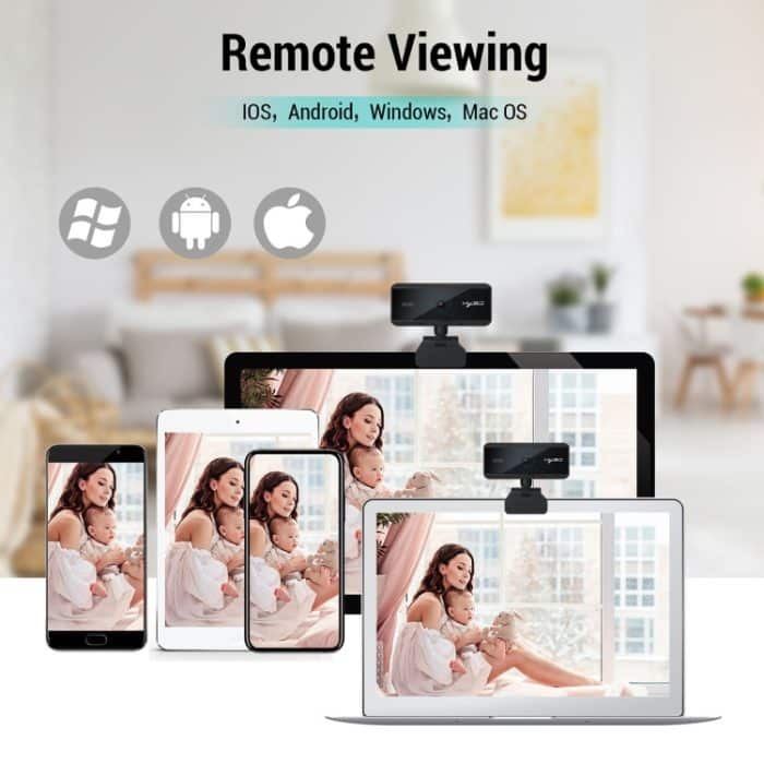 HXSJ S3 500W 1080P einstellbare 180-Grad-HD-PC-Kamera mit automatischem Fokus und Mikrofon – Bild 8