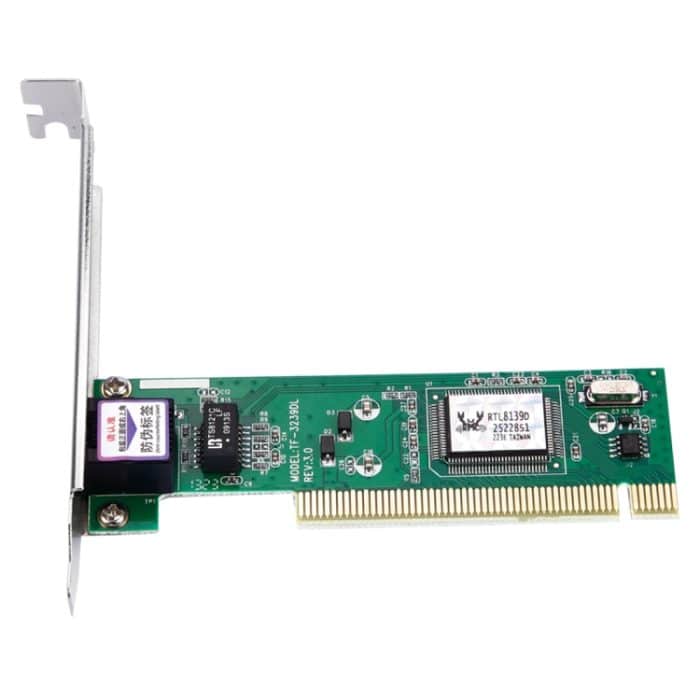 TXA001 DW-8139D RTL8139 10/100-Mbit / s-PCI-Netzwerkkarte Desktop-Netzwerkadapter für Computer-PC – Bild 1