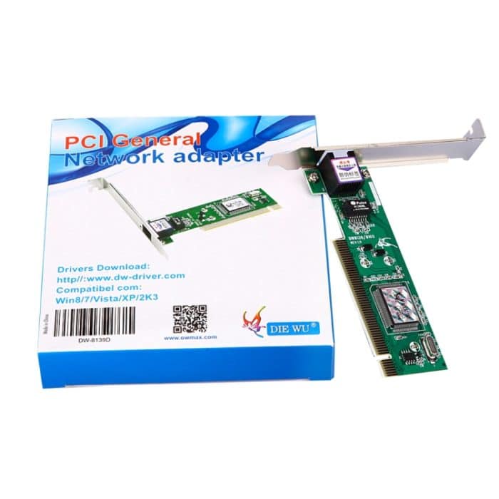 TXA001 DW-8139D RTL8139 10/100-Mbit / s-PCI-Netzwerkkarte Desktop-Netzwerkadapter für Computer-PC – Bild 4