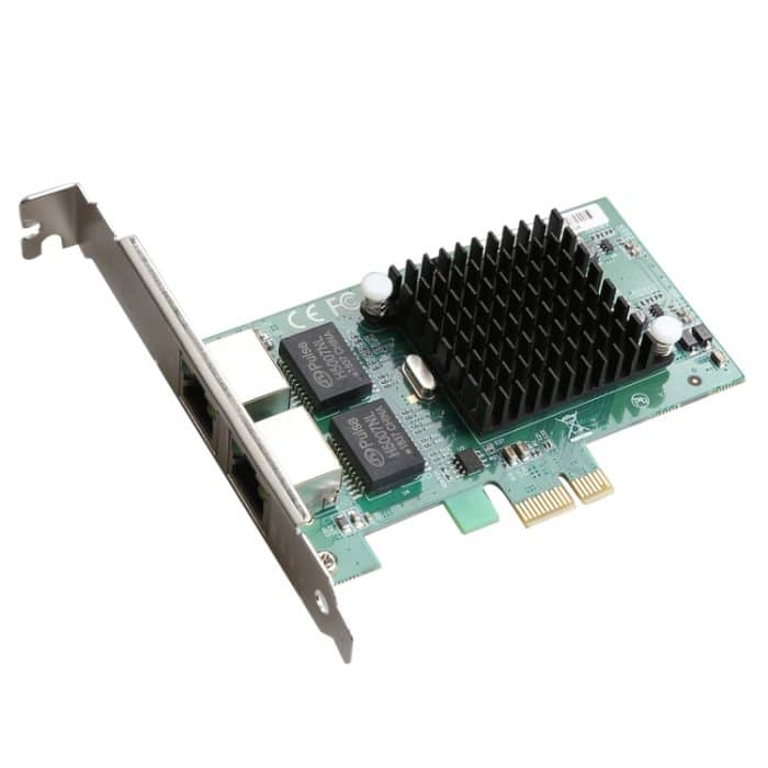 TXA020 Intel 82575 Dual RJ45-Anschlüsse NIC 10/100/1000 Gigabit PCI Express PCIE x1-Netzwerkkartenadapter – Bild 4