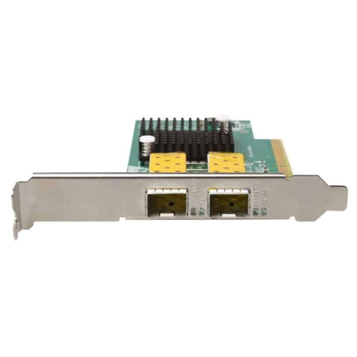 XXA037 Intel 82599 Dual SFP Port PCI Express FCoE PCIe x8 10 Gigabit Ethernet Netzwerk Optischer LAN-Kartenadapter – Bild 6