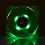 8025 4 Pin DC 12V 0,18A Computergehäuse-Kühler-Lüfter mit LED-Licht, zufällige Farblieferung, Größe: 80 x 80 x 25 mm, 8025 Red, 8025 Blue, 8025 Green, 8025 Dark Blue