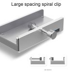 ORICO MH4PU Aluminiumlegierung 4 Ports USB 3.0 Clip-Typ-HUB mit 1 m USB-Kabel, Clip-Breitenbereich: 10–32 mm (schwarz), MH4PU(Black), MH4PU(Silver) – Bild 4