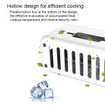 ORICO CMB-18 Trennendes Design ABS-Steckdose Aufbewahrungsbox für Stromkabel Manager mit Telefon- / Tablet-Halter für Schreibtisch, Wohnzimmer, Büro, Schlafzimmer – Bild 11