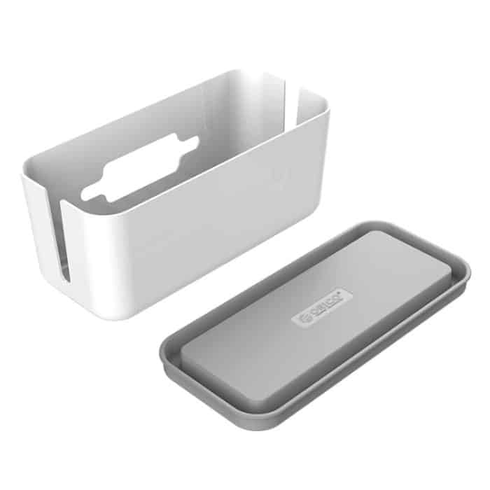 ORICO CMB-18 Trennendes Design ABS-Steckdose Aufbewahrungsbox für Stromkabel Manager mit Telefon- / Tablet-Halter für Schreibtisch, Wohnzimmer, Büro, Schlafzimmer – Bild 4