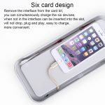 ORICO CMB-18 Trennendes Design ABS-Steckdose Aufbewahrungsbox für Stromkabel Manager mit Telefon- / Tablet-Halter für Schreibtisch, Wohnzimmer, Büro, Schlafzimmer – Bild 10