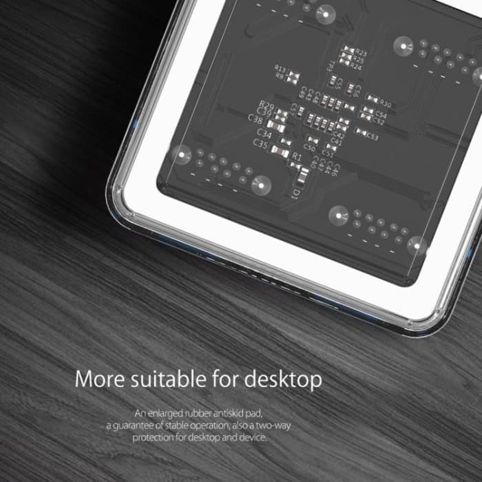 ORICO MH4U-100 USB 3.0 Transparenter Desktop-Hub mit 100 cm Micro-USB-Kabel – Bild 11