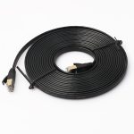 5 m langes, ultraflaches CAT7 10-Gigabit-Ethernet-Patchkabel für Modem-Router-LAN-Netzwerk – mit abgeschirmten RJ45-Anschlüssen, Length: 5m – Bild 2