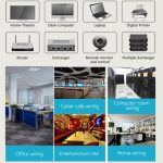 15 m langes, ultraflaches CAT7 10-Gigabit-Ethernet-Patchkabel für Modem-Router-LAN-Netzwerk – mit abgeschirmten RJ45-Anschlüssen, Length: 15m – Bild 6