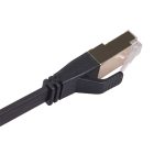 CAT8-2 Double Shielded CAT8 Flat Network LAN-Kabel, Länge: 20 m – Bild 4