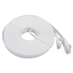 20 m CAT6 Ultradünnes flaches Ethernet-Netzwerk-LAN-Kabel, Patchkabel RJ45, Length: 20m – Bild 2