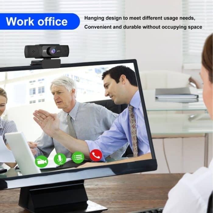 HXSJ S5 1080P einstellbare HD-Video-Webcam-PC-Kamera mit Mikrofon – Bild 11