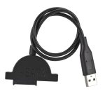 Slim SATA 13 PIN-Buchse auf USB 2.0 Adapter-Wandlerkabel für Laptop ungerade CD-DVD-optisches Laufwerk, Kabellänge: ca. 45 cm – Bild 2