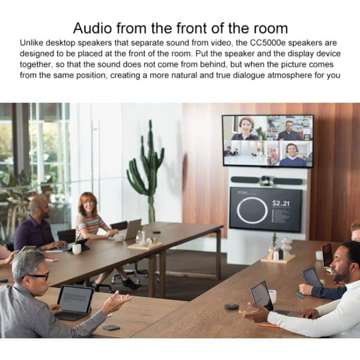 Logitech CC5000E Video-Konferenz Ein-Key-Stummschaltschraube-und-Play-Mikrofon – Bild 4