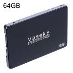 Vaseky V800 64 GB 2,5 Zoll SATA3 6 GB / s Ultra-Slim 7 mm Solid State Drive SSD-Festplattenlaufwerk für Desktop, Notebook