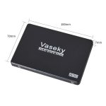 Vaseky V800 256 GB 2,5 Zoll SATA3 6 GB / s Ultra-Slim 7 mm Solid State Drive SSD-Festplatte für Desktop, Notebook – Bild 2