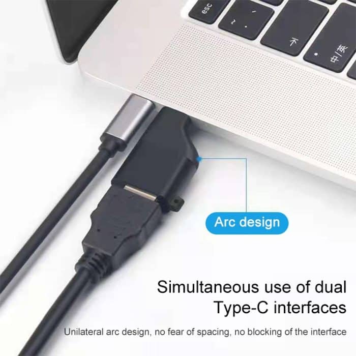 Onten 0T-9528T 4K 60Hz USB-C / Typ-C bis DP-Adapter – Bild 3