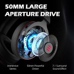 EKSA E900 Pro 7.1 Gaming Kabelgesteuertes, kopfmontiertes, leuchtendes USB-Gaming-Headset mit Mikrofon, E900 Pro – Bild 4