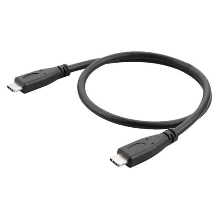 PC16617.jpg USB 3.1 Typ-C / USB-C zum Typ-C / USB-C Gen2-Anschlusskabel, Länge: 30cm – Bild 1