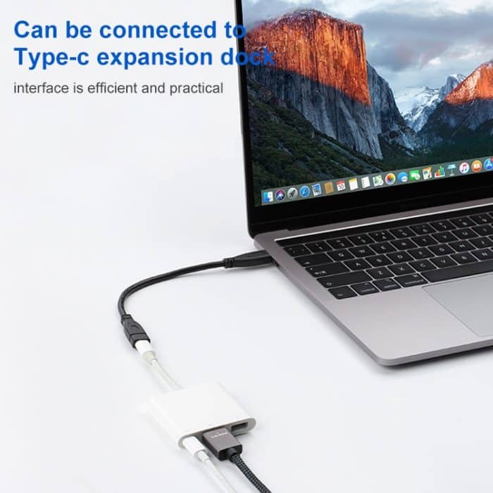 USB 3.1 Typ-C / USB-C-Stecker auf Typ-C / USB-C-Buchse-GEN2-Adapterkabel, Länge: 20cm – Bild 7