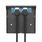 2 Ports USB 3.0 Frontplatte Datennabe – Bild 2