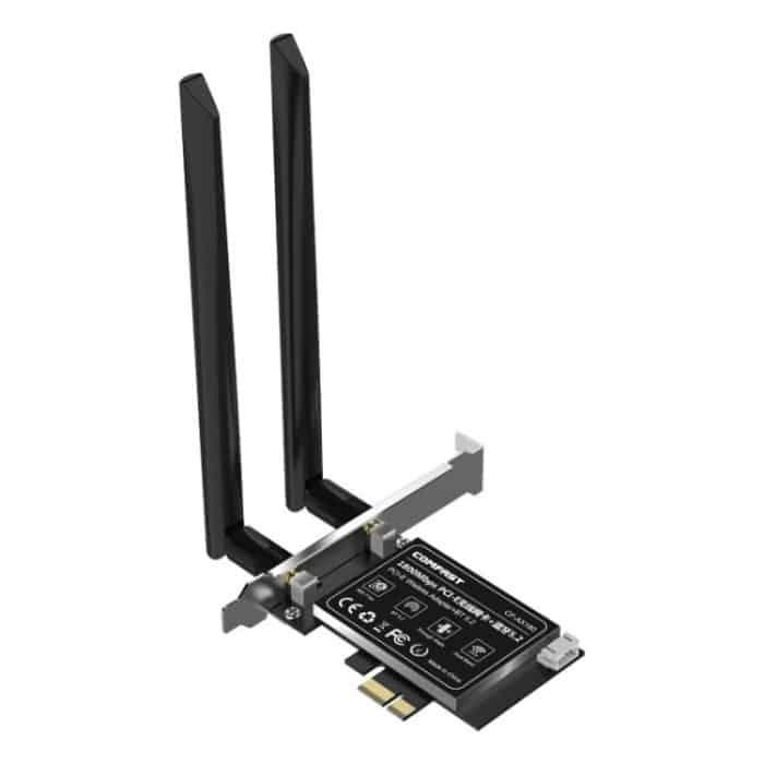 PC1788.jpg COMFAST CF-AX180 1800MBPS PCI-E Bluetooth 5.2 Dual-Frequenz-Gaming WiFi 6 drahtlose Netzwerkkarte ohne Kühlkörper – Bild 1