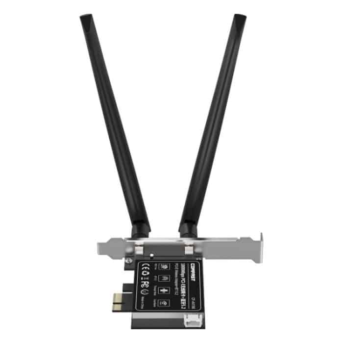 COMFAST CF-AX180 1800MBPS PCI-E Bluetooth 5.2 Dual-Frequenz-Gaming WiFi 6 drahtlose Netzwerkkarte ohne Kühlkörper – Bild 2