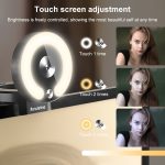 Landshine 90 Grad Weitwinkel 2k USB Autofokus Computer Live Beauty HD-Kamera mit Ringlicht – Bild 5