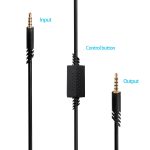 ZS0179 Gaming Kopfhörer Audiokabel für Logitech Astro A10 A40, PS4, Kabellänge: 2m – Bild 3