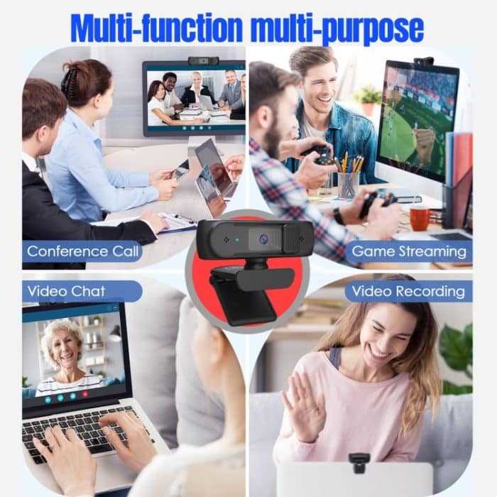 HA501 USB 5m 2,5K Drehen 360 8203; 8203; Grad Auto-Fokus-Kamera mit Mikrofon – Bild 7