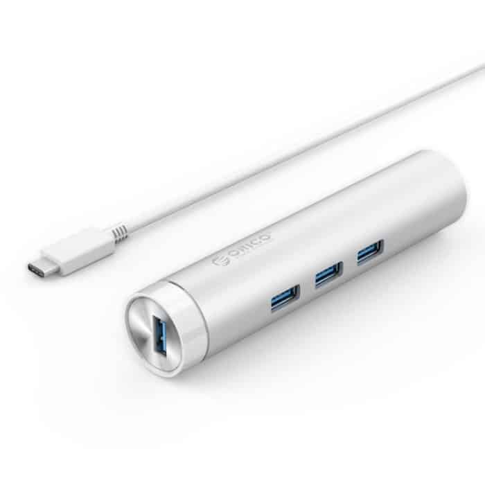 ORICO ARH3L-U3 Multifunktionaler USB3.0 1000 Mbit / s Wifi-Netzwerkkarten-Hub – Bild 1